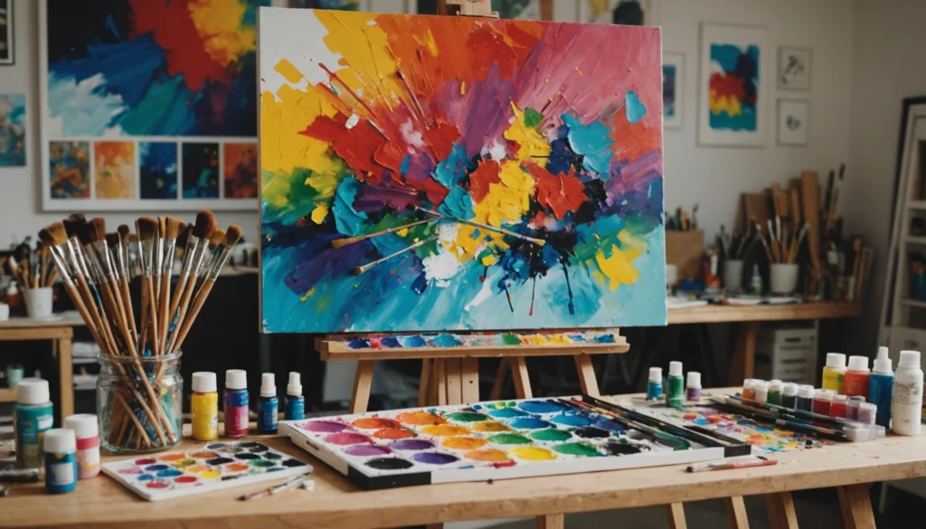 Découvrir les secrets insoupçonnés de la peinture acrylique pour tous