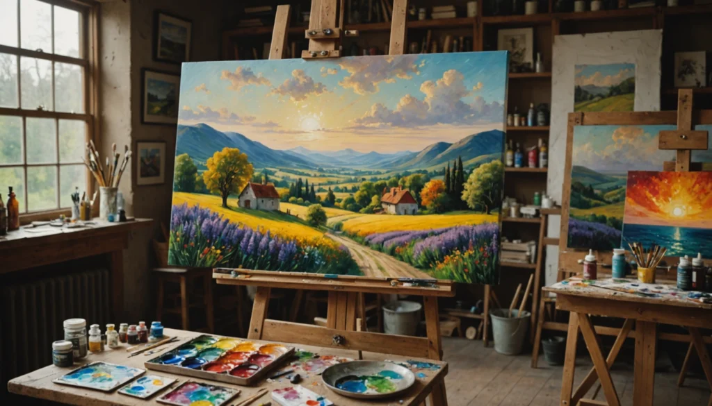 Techniques de peinture à l’huile : créez des détails captivants et puissants